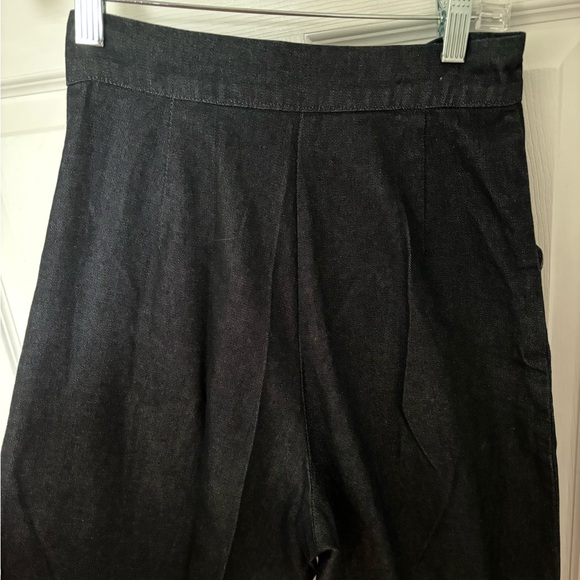 Ilana Kohn Huxie Pants in Denim Size 2 High Waisted Jeans - 100% cotton - Picture 7 of 7